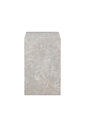 Stolik kawowy Prague 30x30cm szary marmur - House Nordic