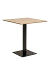 Stół Fano loftowy 70x70 na jednej nodze do kuchni i jadalni ( Rozmiar: uniwersalny )