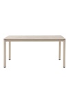 Stół Alcudia nowoczesny do jadalni piaskowy ceramika 160x90 cm ( Rozmiar: uniwersalny )