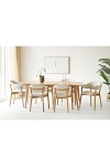 Stół rozkładany Darwin do jadalni dębowy nowoczesny 90x180-230 cm ( Rozmiar: uniwersalny )