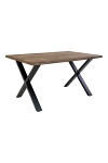 Stół Toulon dąb dymiony 95x140 loftowy stół do jadalni ( Rozmiar: uniwersalny )