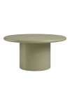 Stolik kawowy Nagano okrągły 80 cm zielony nowoczesny do salonu ( Rozmiar: uniwersalny )