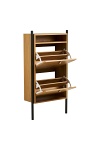 Szafka na buty Barco dąb naturalny wąska wysoka do przedpokoju ( Rozmiar: uniwersalny )