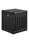 Skrzynia ogrodowa na poduszki House Nordic Sobra 76 l czarna plastikowa ( Rozmiar: uniwersalny )