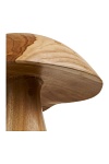 Dekoracja ogrodowa Mushrooms House Nordic komplet z drewna tekowego naturalny ( Rozmiar: uniwersalny )