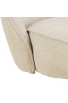 Krzesło Carlton obrotowe beżowe tapicerowane do jadalni Actona ( Rozmiar: uniwersalny )