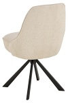 Krzesło Carlton obrotowe beżowe tapicerowane do jadalni Actona ( Rozmiar: uniwersalny )