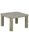 Actona Solano stolik kawowy kwadratowy marmurowy szary 60x60 nowoczesny ( Rozmiar: uniwersalny )