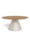 Actona Soli stolik kawowy okrągły 85 cm dąb kaszmir nowoczesny do salonu ( Rozmiar: uniwersalny )
