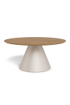 Actona Soli stolik kawowy okrągły 85 cm dąb kaszmir nowoczesny do salonu ( Rozmiar: uniwersalny )