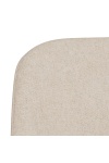 Krzesło Beth obrotowe do jadalni beżowe tapicerowane loft Actona ( Rozmiar: uniwersalny )