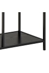 Regał na książki Seaford II loftowy z 2 szufladami czarny jesion ( Rozmiar: uniwersalny )