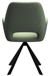 Krzesło Graham Actona zielone obrotowe tapicerowane do jadalni salonu ( Rozmiar: uniwersalny )