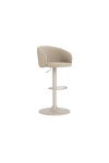Hoker Eleanor One beżowy tapicerowany do kuchni regulowany obrotowy ( Rozmiar: uniwersalny )
