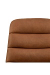 Krzesło Milford Actona obrotowe tapicerowane brązowe do jadalni ( Rozmiar: uniwersalny )