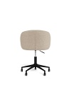 Fotel biurowy Eleanor beżowy obrotowy z podłokietnikami do biurka ( Rozmiar: uniwersalny )