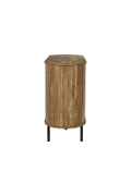 Komoda Hermiona nowoczesna na nóżkach do salonu naturalna 110 cm - Intesi