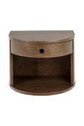 Szafka nocna wisząca Paron dąb dymiony z szufladą 40 cm - ACTONA