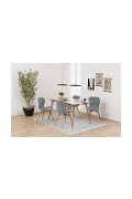 Krzesło Batilda light grey - ACTONA