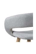 Stołek barowy Grace low light grey - ACTONA
