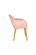 Krzesło Emilia Velvet dusty rose - ACTONA