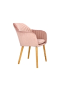 Krzesło Emilia Velvet dusty rose - ACTONA