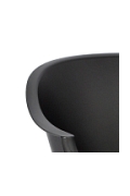 Krzesło Roundy Black - Intesi