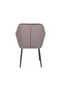 Krzesło Emilia Velvet dark grey/black - ACTONA