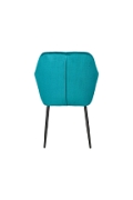 Krzesło Emilia Velvet bottle green/black - ACTONA