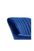 Krzesło Emilia Velvet deep blue/black - ACTONA