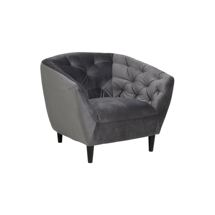 Fotel Ria VIC Dark grey - ACTONA