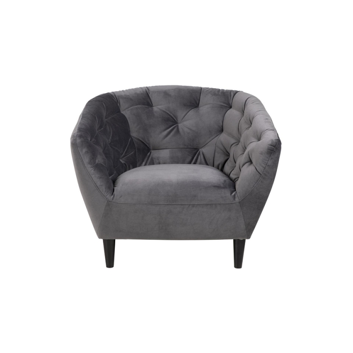 Fotel Ria VIC Dark grey - ACTONA
