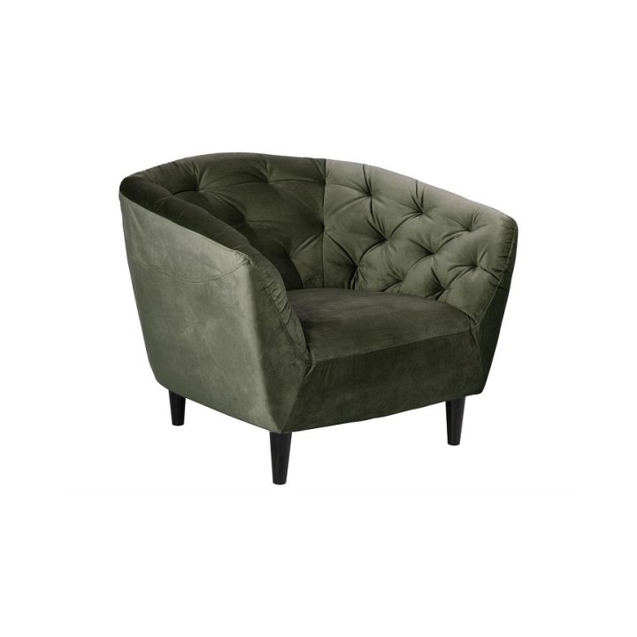 Fotel Ria VIC Forest green - ACTONA