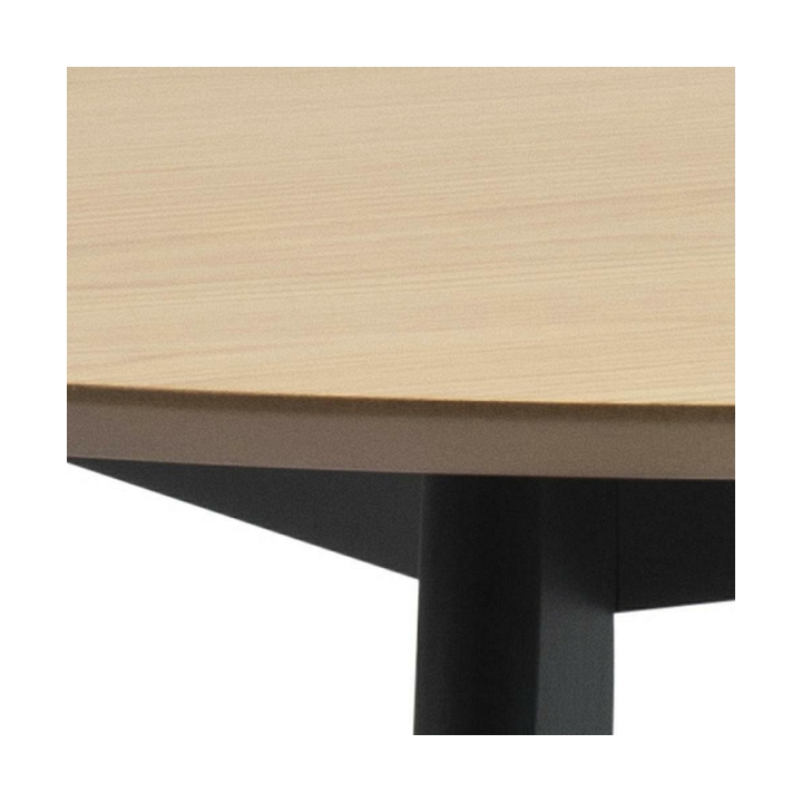 Stół Roxby 105cm naturalny /czarny - ACTONA