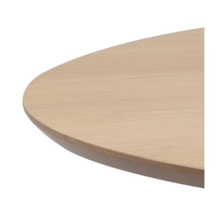 Stół Roxby 105cm naturalny /czarny - ACTONA