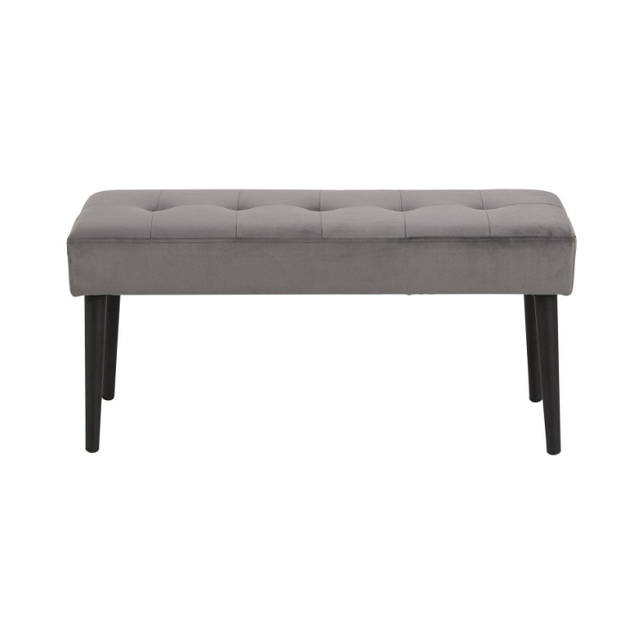 Ławka Glory VIC Dark grey - ACTONA