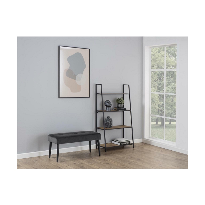 Ławka Glory VIC Dark grey - ACTONA