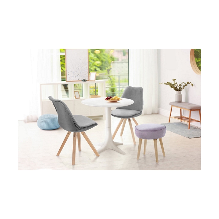 Stół Bloom biały 60cm - Intesi