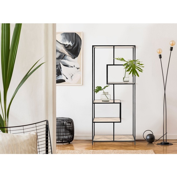 Regał Oxford II Dąb jasny ( Rozmiar: uniwersalny )