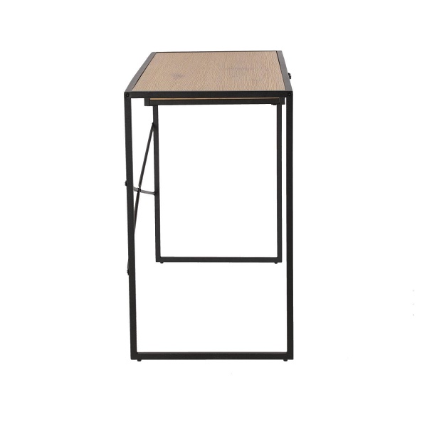 Biurko Seaford Dąb z szufladą naturalny/czarny ( Rozmiar: uniwersalny )