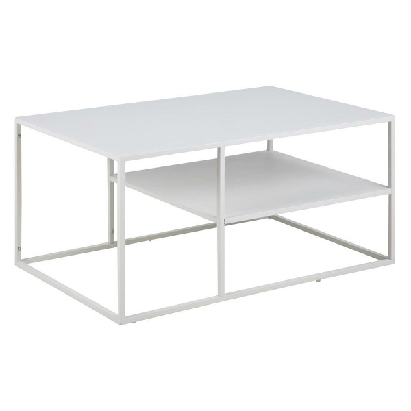 Stolik Newton czarny z półką 90x60 cm ( Rozmiar: uniwersalny )