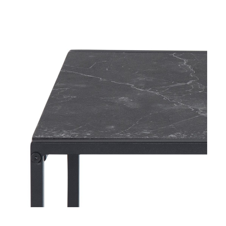 Zestaw stolików Infinity black 50x50 - Intesi