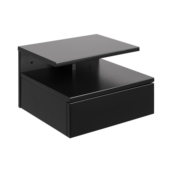 Szafka nocna Ashlan Black - ACTONA
