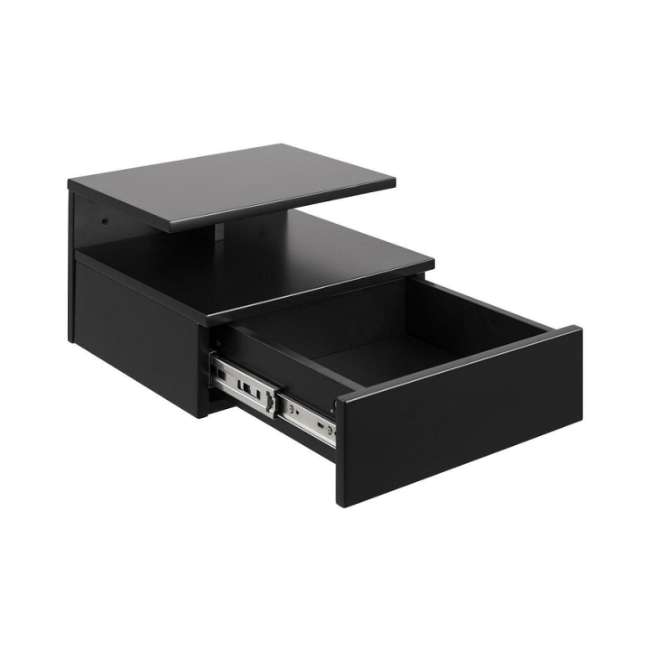 Szafka nocna Ashlan Black - ACTONA