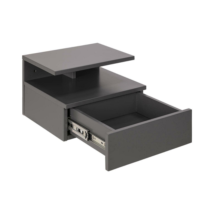 Szafka nocna Ashlan Light grey - ACTONA