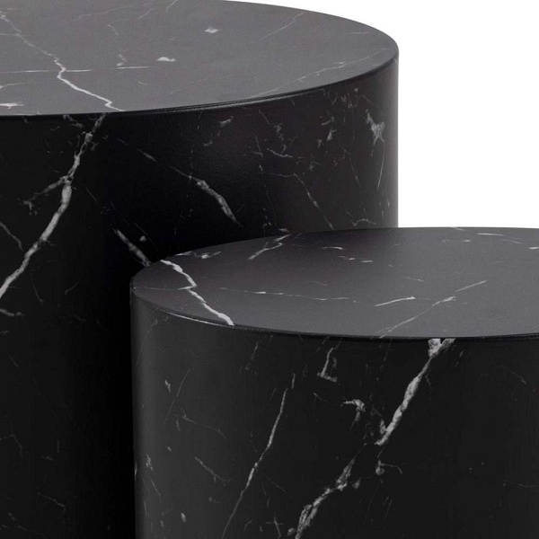 Zestaw stolików Mice black marble ( Rozmiar: uniwersalny )