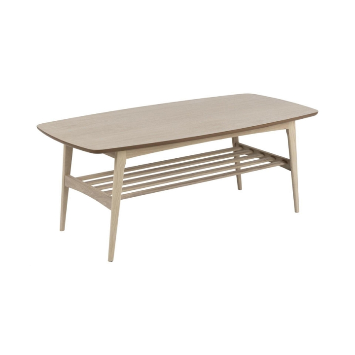 Stolik kawowy Woodstock 120x60 dąb bielo ny - ACTONA