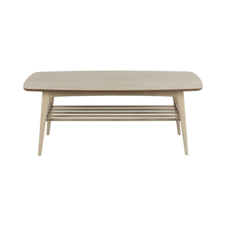 Stolik kawowy Woodstock 120x60 dąb bielo ny - ACTONA