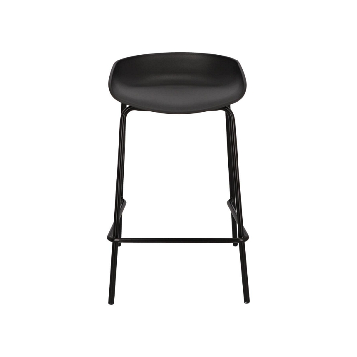 Stołek barowy Grego czarny 65 cm - Intesi