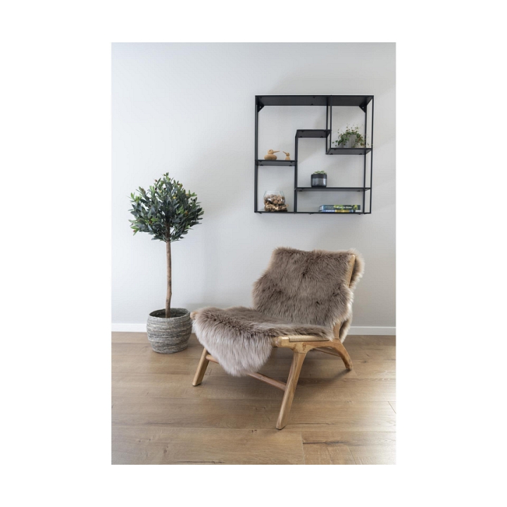 Fotel Derby teakowy technorattan - House Nordic